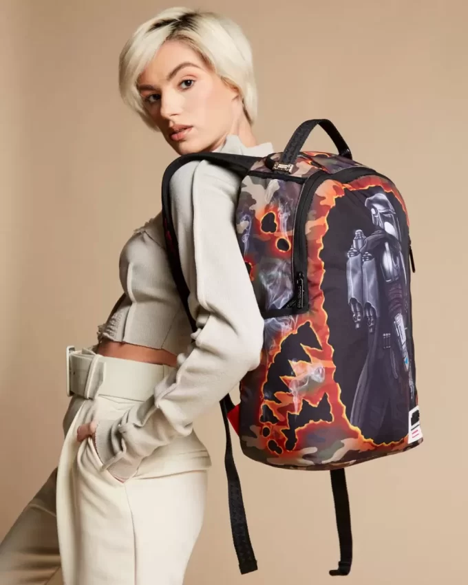 STAR WARS MANDALORIAN BLOWOUT SHARK BACKPACK STAR WARS MANDALORIAN BLOWOUT SHARK BACKPACK