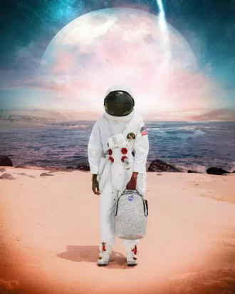 STEP INTO THE FUTURE – NASA COLLAB MOON SHARK 3D MOLDED