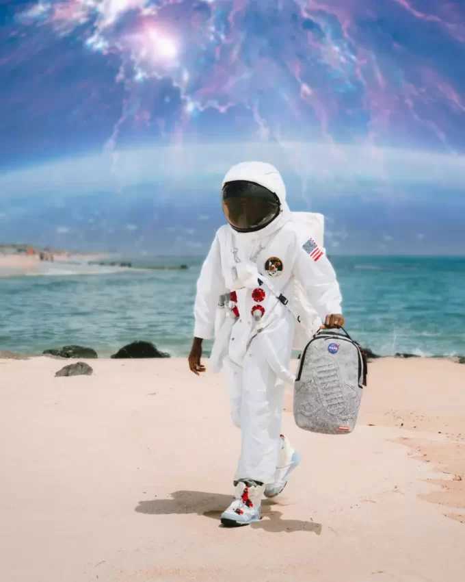 STEP INTO THE FUTURE – NASA COLLAB MOON SHARK 3D MOLDED STEP INTO THE FUTURE – NASA COLLAB MOON SHARK 3D MOLDED