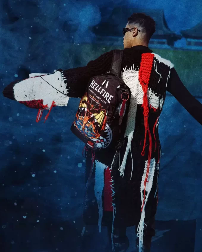 STRANGER THINGS HELLFIRE BACKPACK STRANGER THINGS HELLFIRE BACKPACK