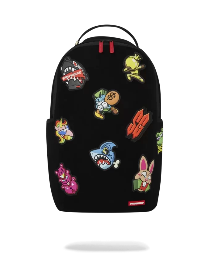 STUCK ON YA – VELCRO PATCH BACKPACK STUCK ON YA – VELCRO PATCH BACKPACK