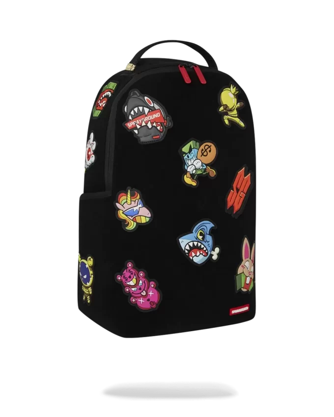 STUCK ON YA – VELCRO PATCH BACKPACK STUCK ON YA – VELCRO PATCH BACKPACK