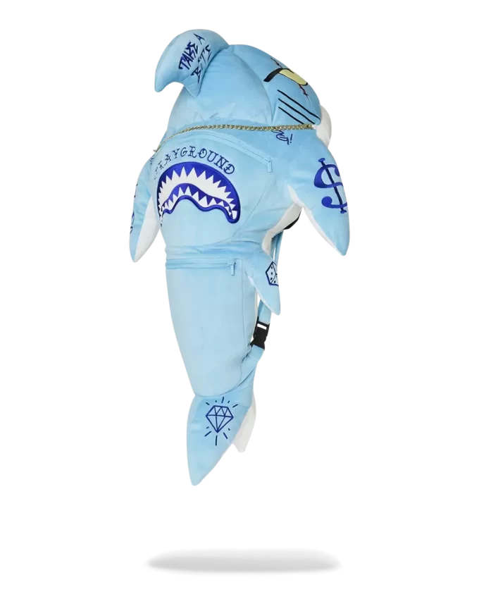 STUFFED SAVAGE HOODY BACKPACK SHARK STUFFED SAVAGE HOODY BACKPACK SHARK