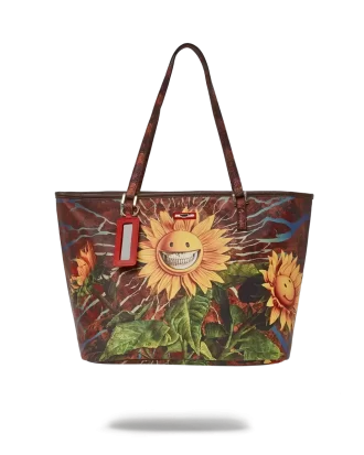 SUNFLOWER GRIN RON ENGLISH COLLAB TOTE