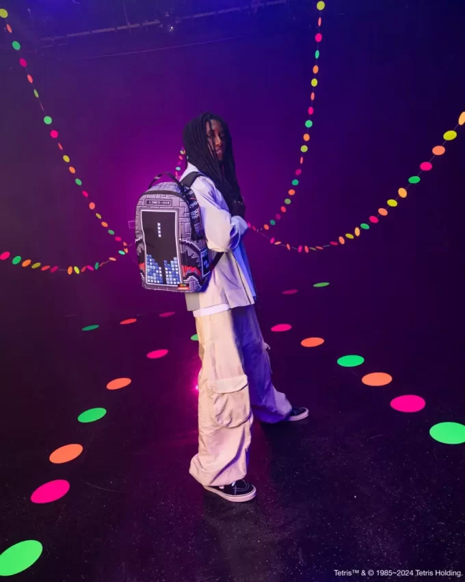 TETRIS SHARK STACKER DLXSR BACKPACK TETRIS SHARK STACKER DLXSR BACKPACK