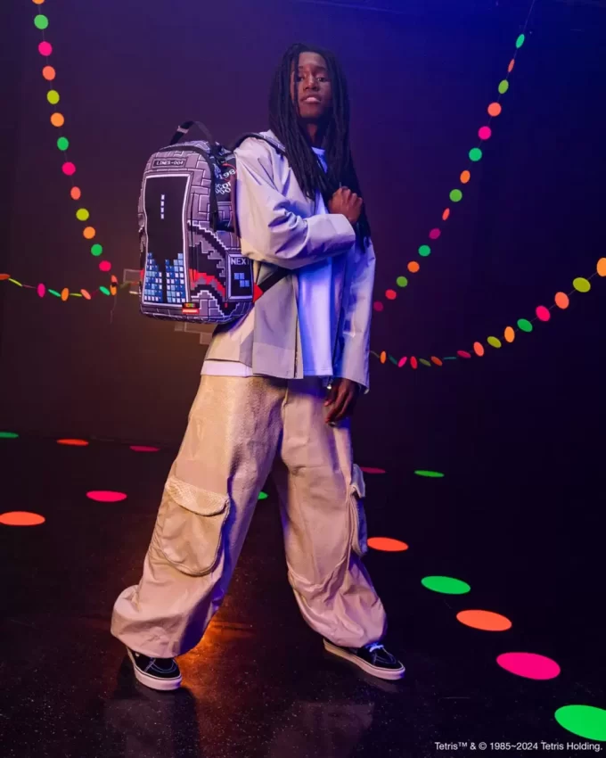 TETRIS SHARK STACKER DLXSR BACKPACK TETRIS SHARK STACKER DLXSR BACKPACK