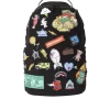 THE 32 REMOVABLE PATCHES VELCRO BACKPACK THE 32 REMOVABLE PATCHES VELCRO BACKPACK