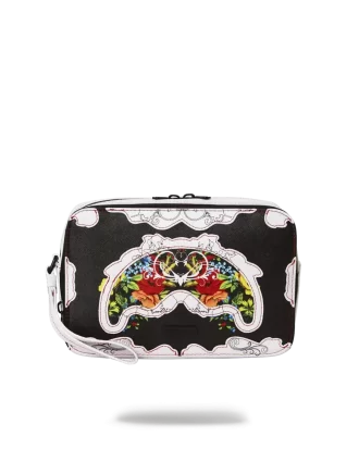 THE FLORAL CUT TOILETRY BAG
