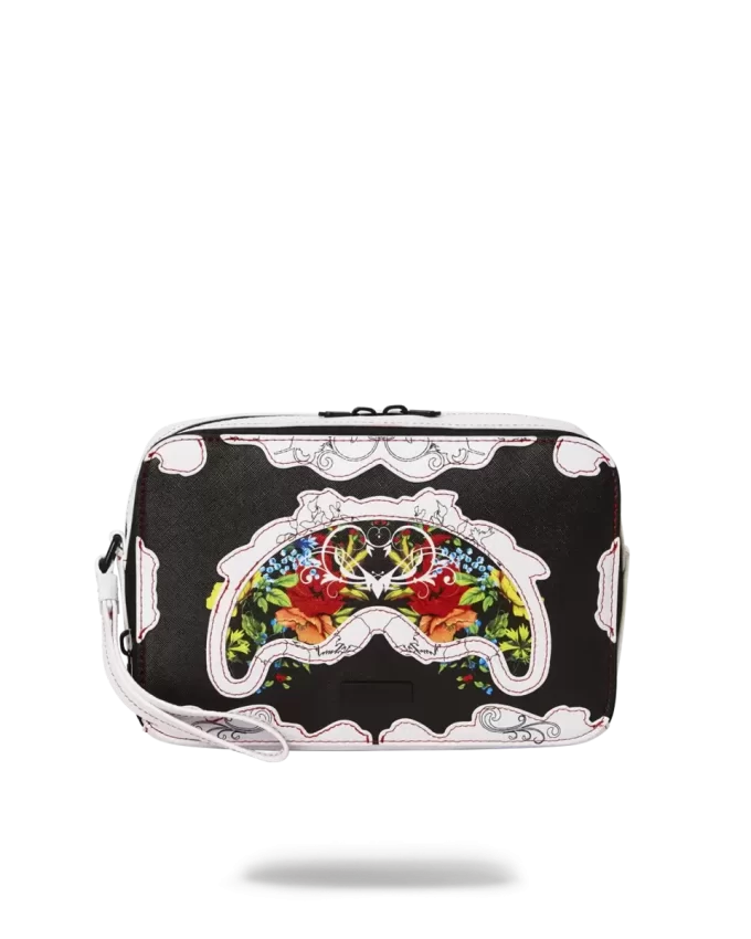 THE FLORAL CUT TOILETRY BAG THE FLORAL CUT TOILETRY BAG
