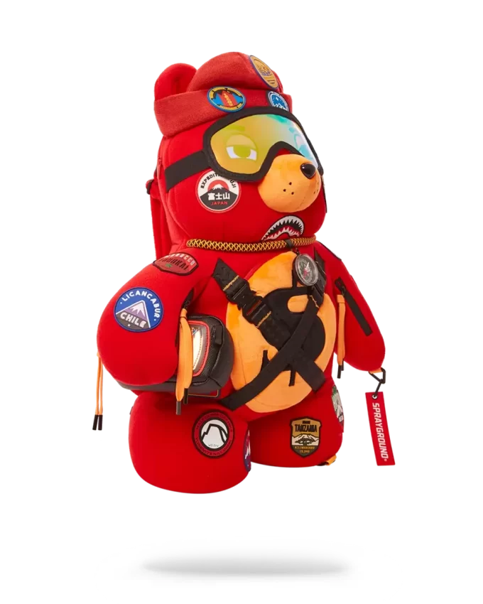 THE GLOBAL EXPEDITION MONEYBEAR TEDDYBEAR BACKPACK THE GLOBAL EXPEDITION MONEYBEAR TEDDYBEAR BACKPACK