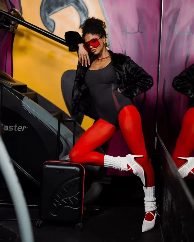 THE HERO SHARKITECTURE CARRY-ON LUGGAGE THE HERO SHARKITECTURE CARRY-ON LUGGAGE