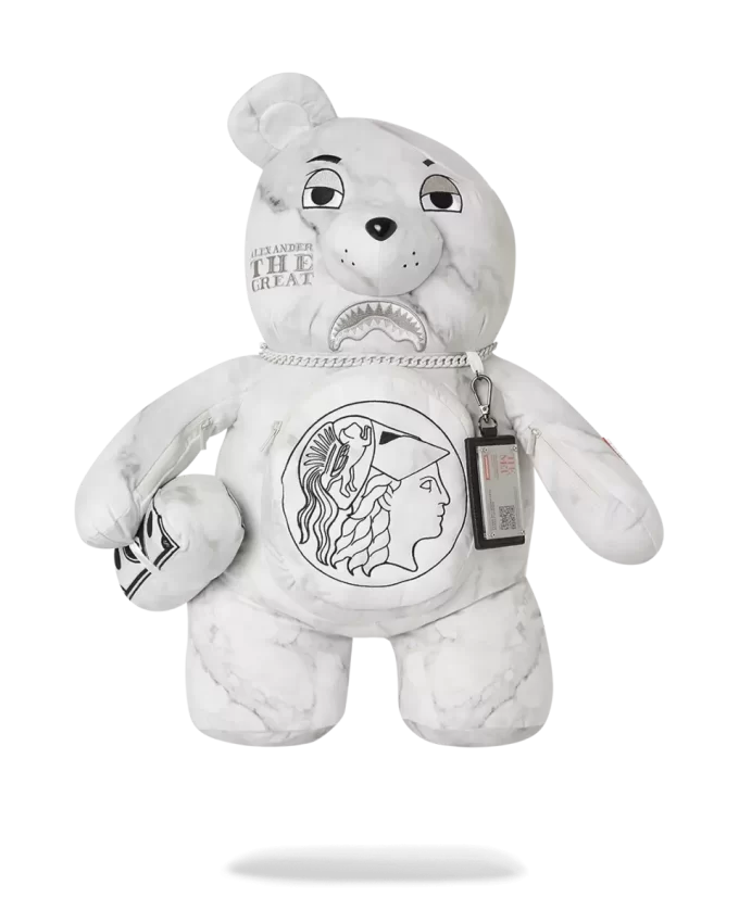 THE MET ALEXANDER THE GREAT MACEDONIAN TEDDYBEAR BACKPACK THE MET ALEXANDER THE GREAT MACEDONIAN TEDDYBEAR BACKPACK