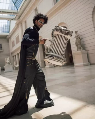 THE MET GREEK TEMPLE OF SARDIS COLUMN DUFFLE