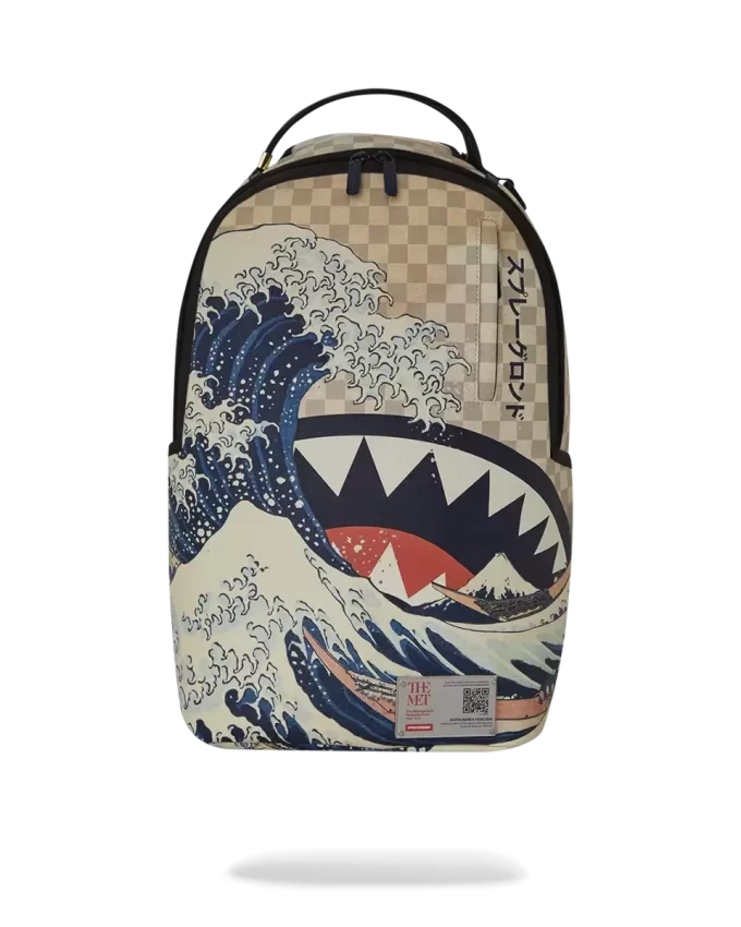 THE MET HOKUSAI GREAT WAVE BACKPACK THE MET HOKUSAI GREAT WAVE BACKPACK
