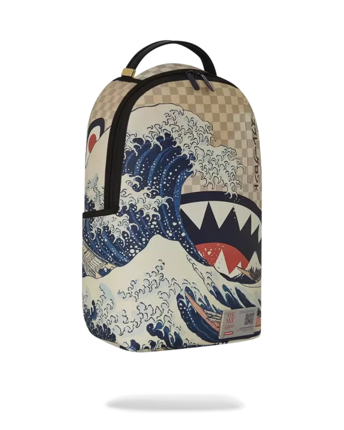 THE MET HOKUSAI GREAT WAVE BACKPACK THE MET HOKUSAI GREAT WAVE BACKPACK
