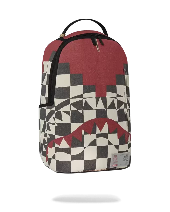THE MET INCA CHECKERBOARD BACKPACK THE MET INCA CHECKERBOARD BACKPACK