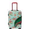 THE SANCTUARY SHARKNAUTICS HARDSHELL CARRY-ON LUGGAGE THE SANCTUARY SHARKNAUTICS HARDSHELL CARRY-ON LUGGAGE