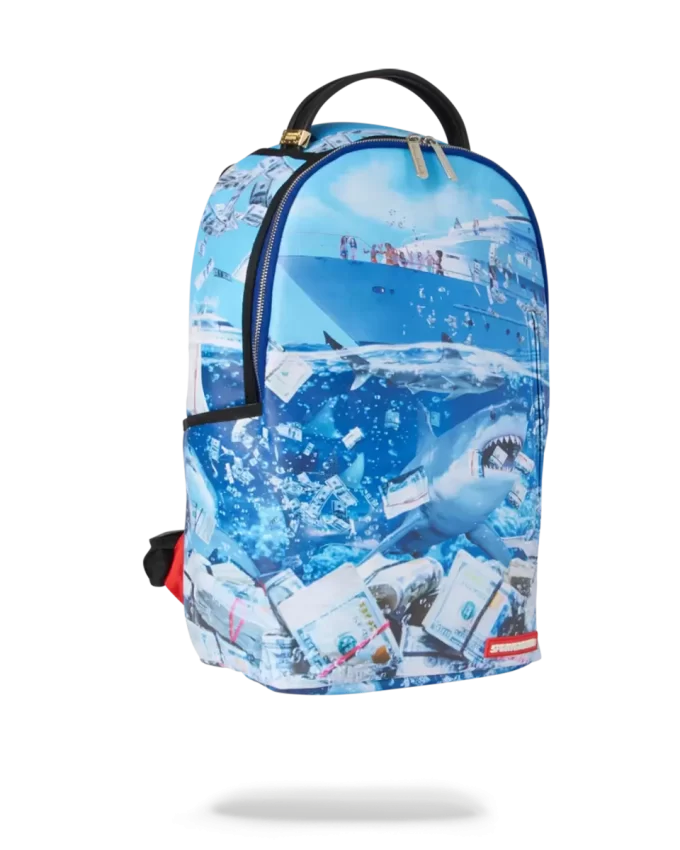 THE SHARK PARTY BACKPACK (DLXV) THE SHARK PARTY BACKPACK (DLXV)
