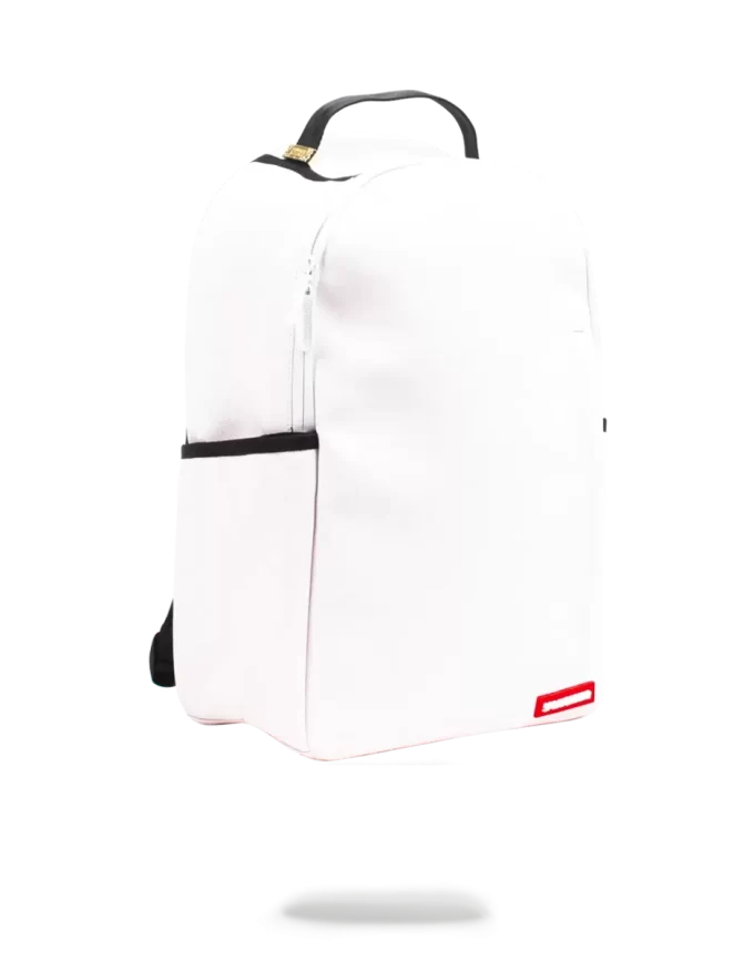 THE SPRAYGROUND DIY WHITE BACKPACK (VEGAN LEATHER & INNER MONEY LINING) & MARKERS INCLUDED THE SPRAYGROUND DIY WHITE BACKPACK (VEGAN LEATHER & INNER MONEY LINING) & MARKERS INCLUDED