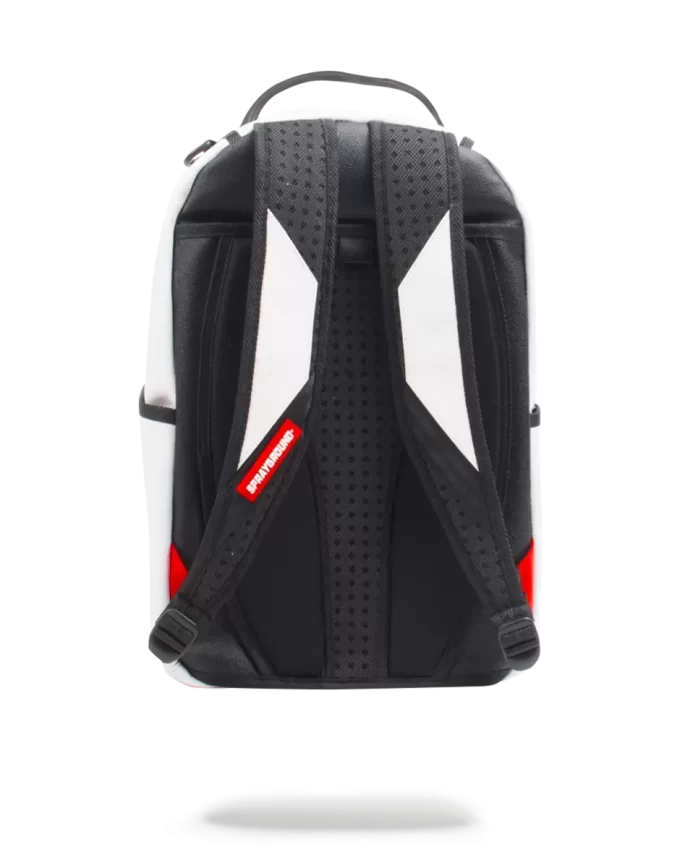 THE SPRAYGROUND DIY WHITE BACKPACK (VEGAN LEATHER & INNER MONEY LINING) & MARKERS INCLUDED THE SPRAYGROUND DIY WHITE BACKPACK (VEGAN LEATHER & INNER MONEY LINING) & MARKERS INCLUDED