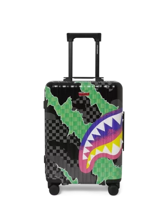 THE WILD ONE SHARKNAUTICS HARDSHELL CARRY-ON LUGGAGE
