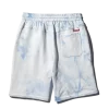 TIE DYE KNIT SHORTS (BLUE)
