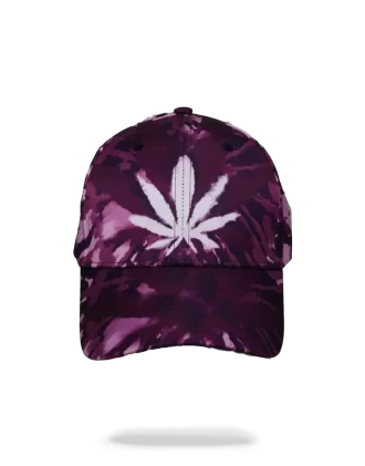 TIE DYE PURPLE 420 HAT