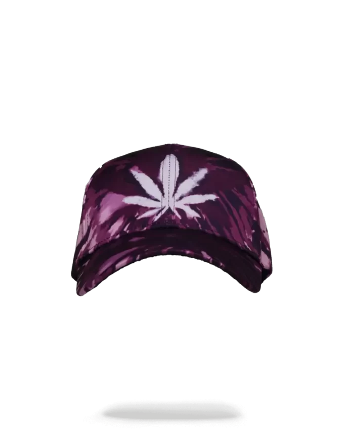 TIE DYE PURPLE 420 HAT TIE DYE PURPLE 420 HAT