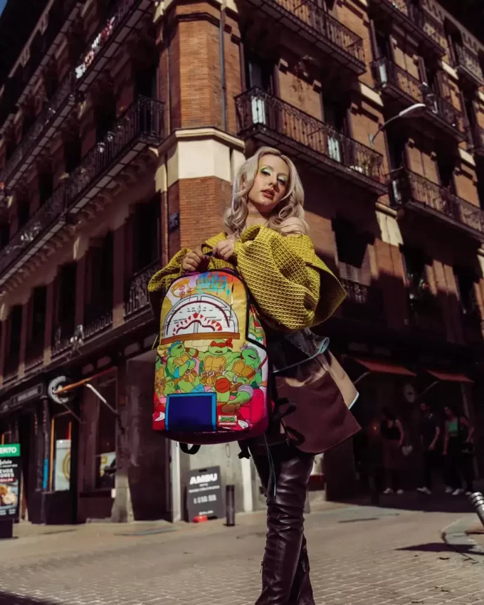 TMNT OUT LIKE A LIGHT BACKPACK TMNT OUT LIKE A LIGHT BACKPACK