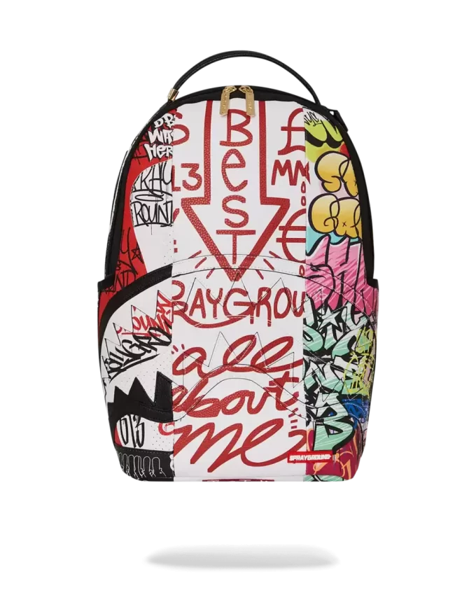 TRI-SPLIT GRAFFITI BACKPACK (DLXV)