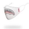 TRINITY DIAMOND SHARK (WHT) POLYESTER FACE MASK TRINITY DIAMOND SHARK (WHT) POLYESTER FACE MASK