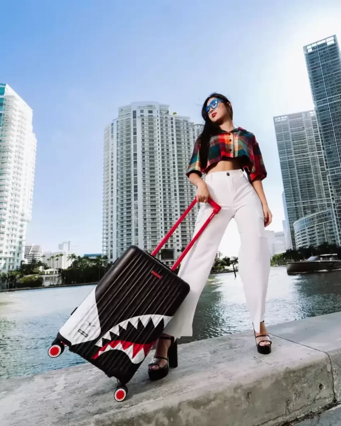 TRIPLE DECKER HEIR TO THE THRONE HARDSHELL CARRY-ON LUGGAGE TRIPLE DECKER HEIR TO THE THRONE HARDSHELL CARRY-ON LUGGAGE