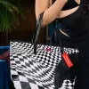 TRIPPY CHECK TOTE TRIPPY CHECK TOTE