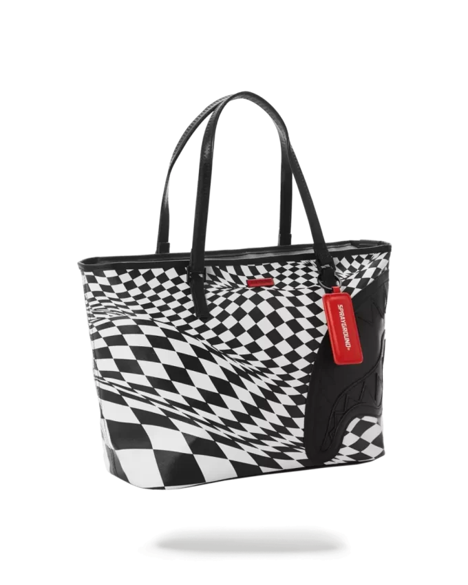 TRIPPY CHECK TOTE TRIPPY CHECK TOTE