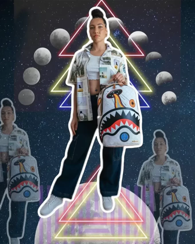 UFO OUTTA THIS WORLD BACKPACK (DLXV) UFO OUTTA THIS WORLD BACKPACK (DLXV)