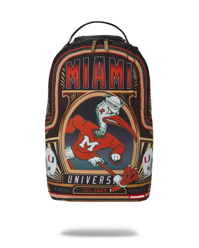 UNIVERSITY OF MIAMI BACKPACK (DLXR) UNIVERSITY OF MIAMI BACKPACK (DLXR)