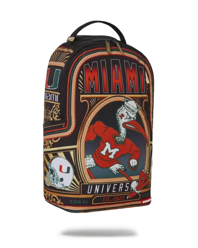 UNIVERSITY OF MIAMI BACKPACK (DLXR) UNIVERSITY OF MIAMI BACKPACK (DLXR)