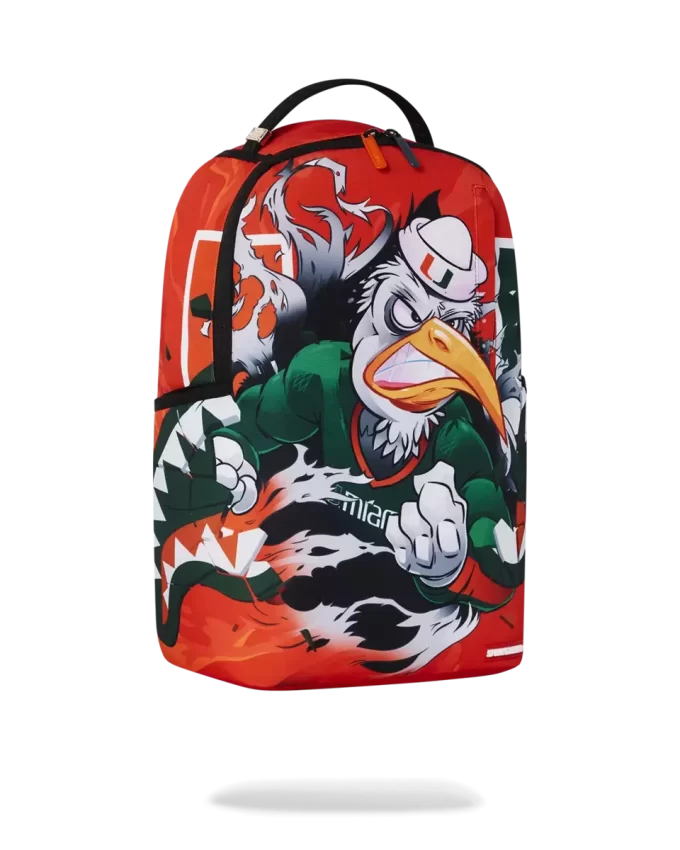 UNIVERSITY OF MIAMI CLAP BACK DLXSR BACKPACK UNIVERSITY OF MIAMI CLAP BACK DLXSR BACKPACK