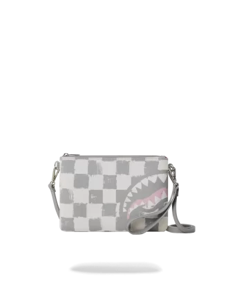 VANQUISH CREAM CROSSOVER CLUTCH