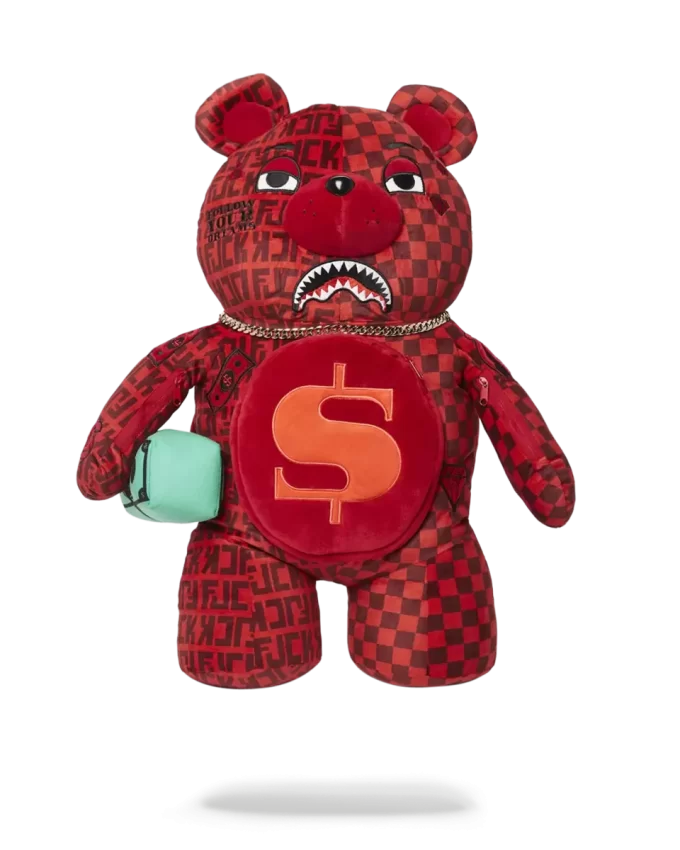 VENI VIDI VICI MONEYBEAR TEDDYBEAR BACKPACK