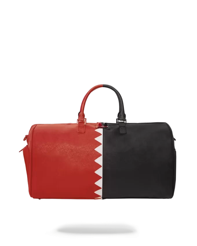 VERTICAL SHARK CUT & SEW DUFFLE VERTICAL SHARK CUT & SEW DUFFLE