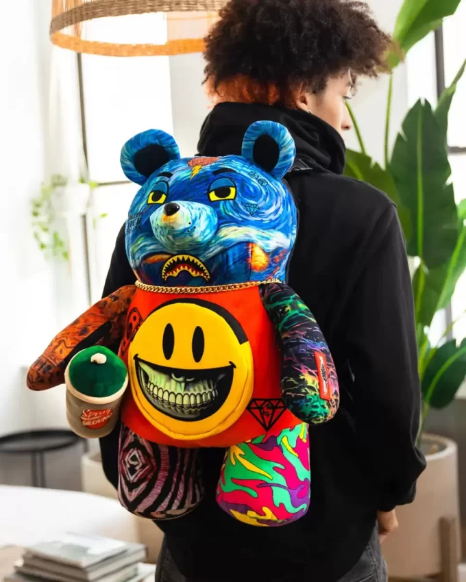 VILLAIN MONEY BEAR TEDDYBEAR RON ENGLISH EDITION BACKPACK VILLAIN MONEY BEAR TEDDYBEAR RON ENGLISH EDITION BACKPACK