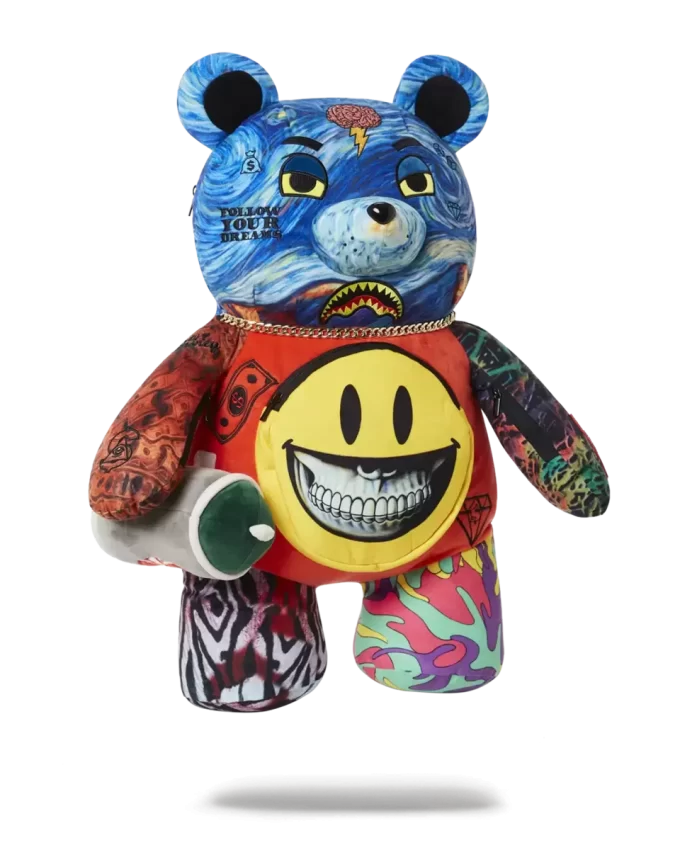 VILLAIN MONEY BEAR TEDDYBEAR RON ENGLISH EDITION BACKPACK VILLAIN MONEY BEAR TEDDYBEAR RON ENGLISH EDITION BACKPACK