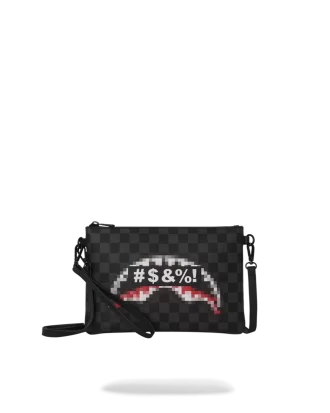 WHAT THE BEEP’ SHARK CROSSOVER CLUTCH WHAT THE BEEP’ SHARK CROSSOVER CLUTCH