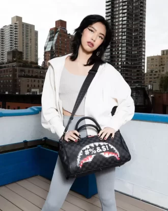 WHAT THE BEEP’ SHARK MINI DUFFLE