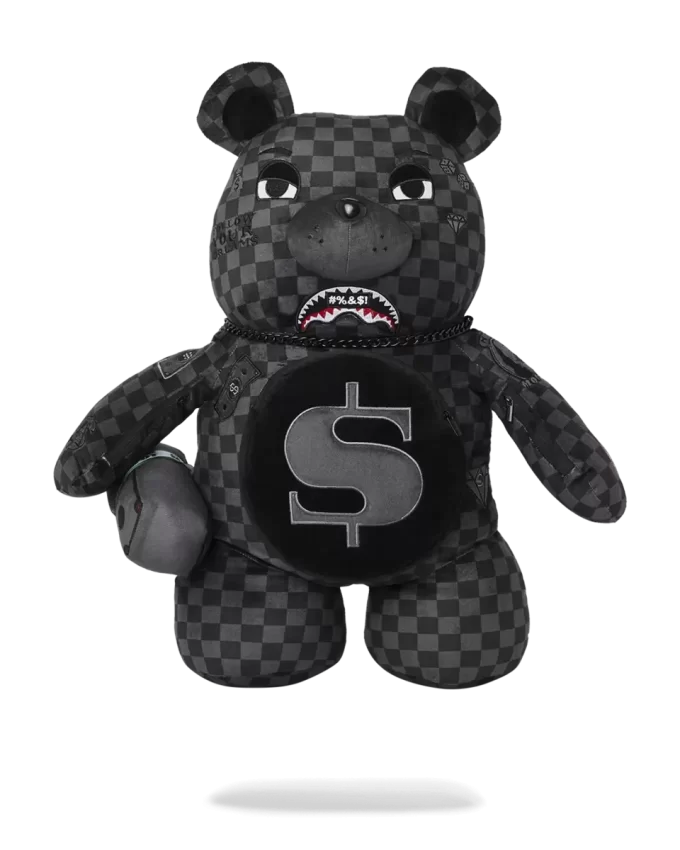 WHAT THE BEEP’ SHARK MONEYBEAR TEDDYBEAR BACKPACK WHAT THE BEEP’ SHARK MONEYBEAR TEDDYBEAR BACKPACK