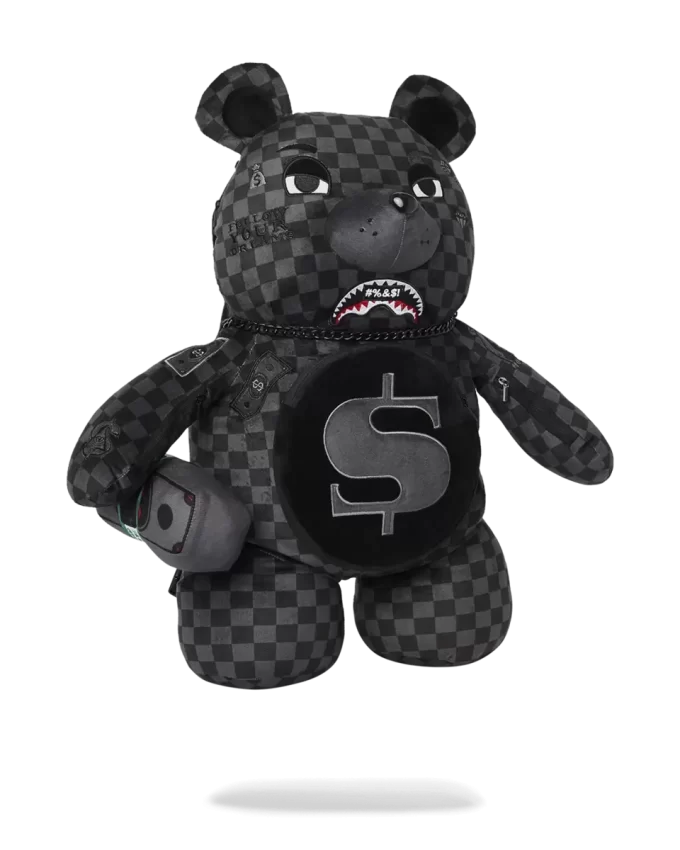 WHAT THE BEEP’ SHARK MONEYBEAR TEDDYBEAR BACKPACK WHAT THE BEEP’ SHARK MONEYBEAR TEDDYBEAR BACKPACK