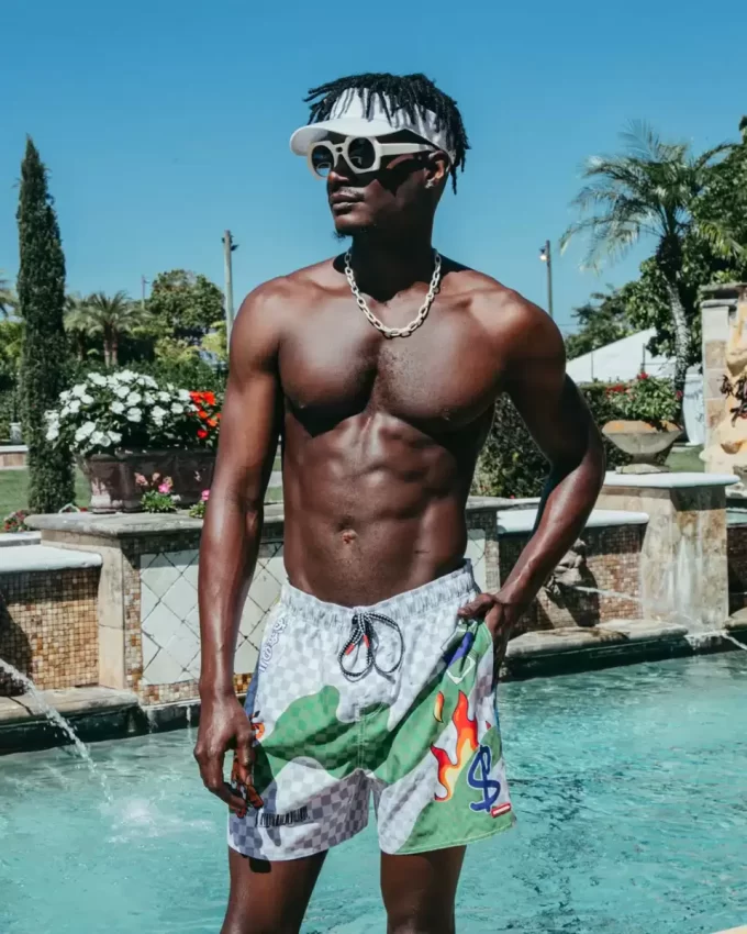 WTF ART SHOTO SWIM TRUNKS WTF ART SHOTO SWIM TRUNKS