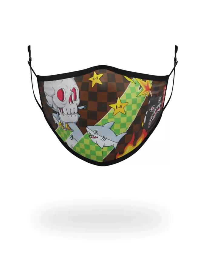 WTF THUNDER SHARK FACE MASK WTF THUNDER SHARK FACE MASK