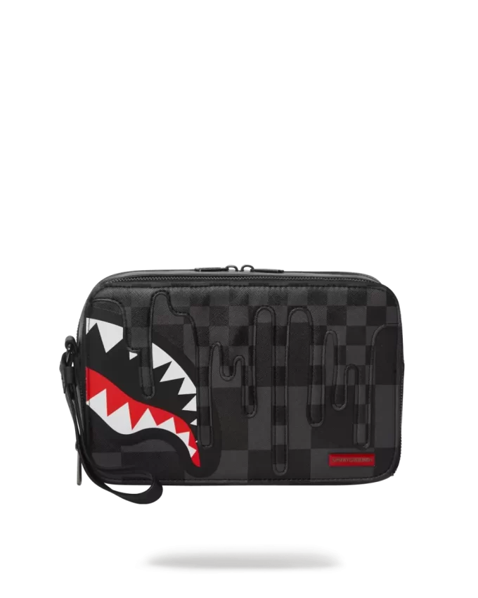 XTC GREY SHARKS IN PARIS TOILETRY BAG XTC GREY SHARKS IN PARIS TOILETRY BAG